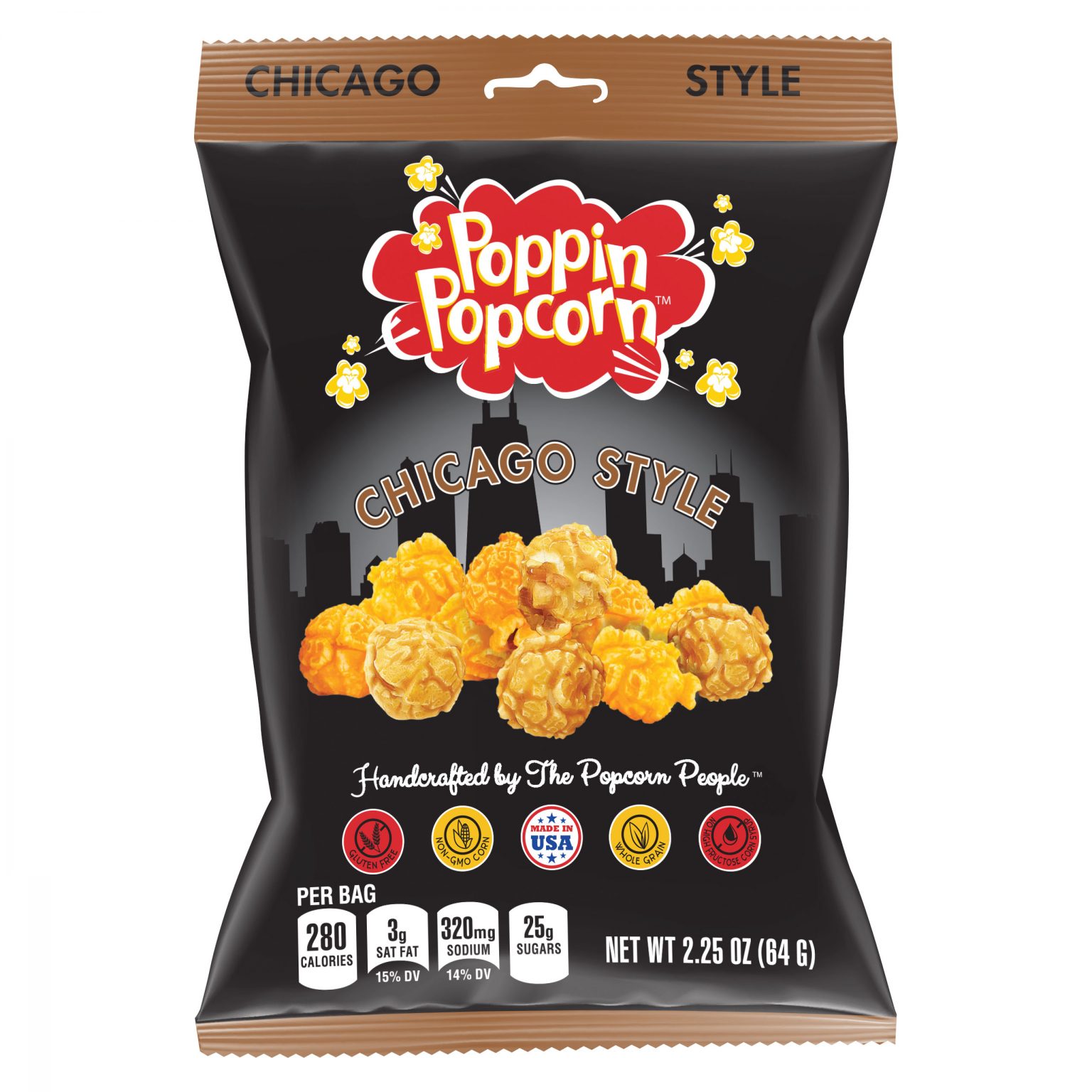 Chicago Style Popcorn Family Size Bag – Poppin Popcorn