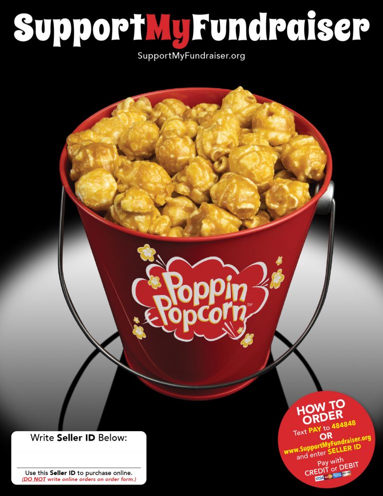 Support My Fundraiser All Online 50 Profit Fundraiser Poppin Popcorn