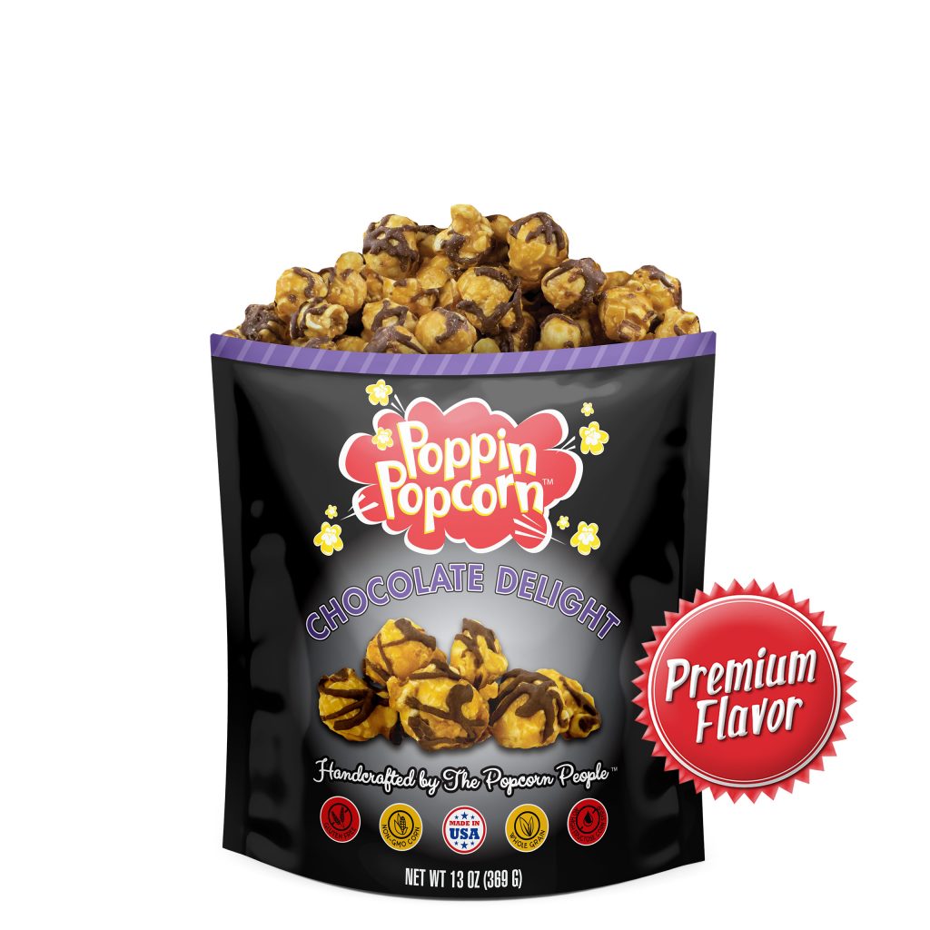 Chocolate Delight Poppin Popcorn