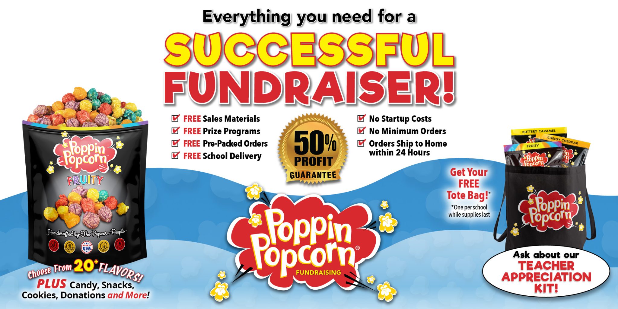 Successful Fundraiser Poppin Popcorn